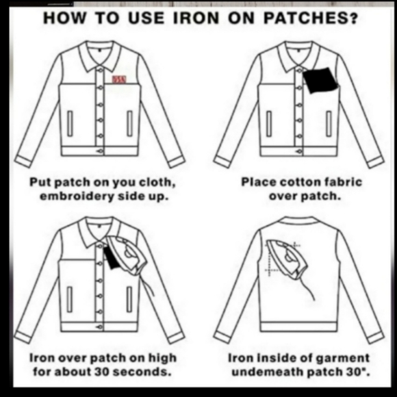 Cat Whimsy IRON ON Patch - Picture 3 of 3